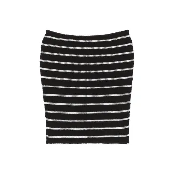 Victoria's Secret Swim Dresses & Skirts Women's Black White Stripes