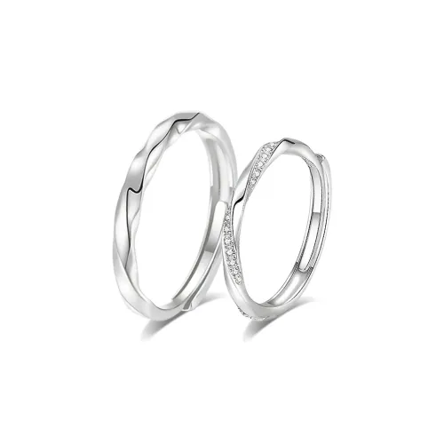 MISS TOOYA S999 Fine Silver Rings Unisex
