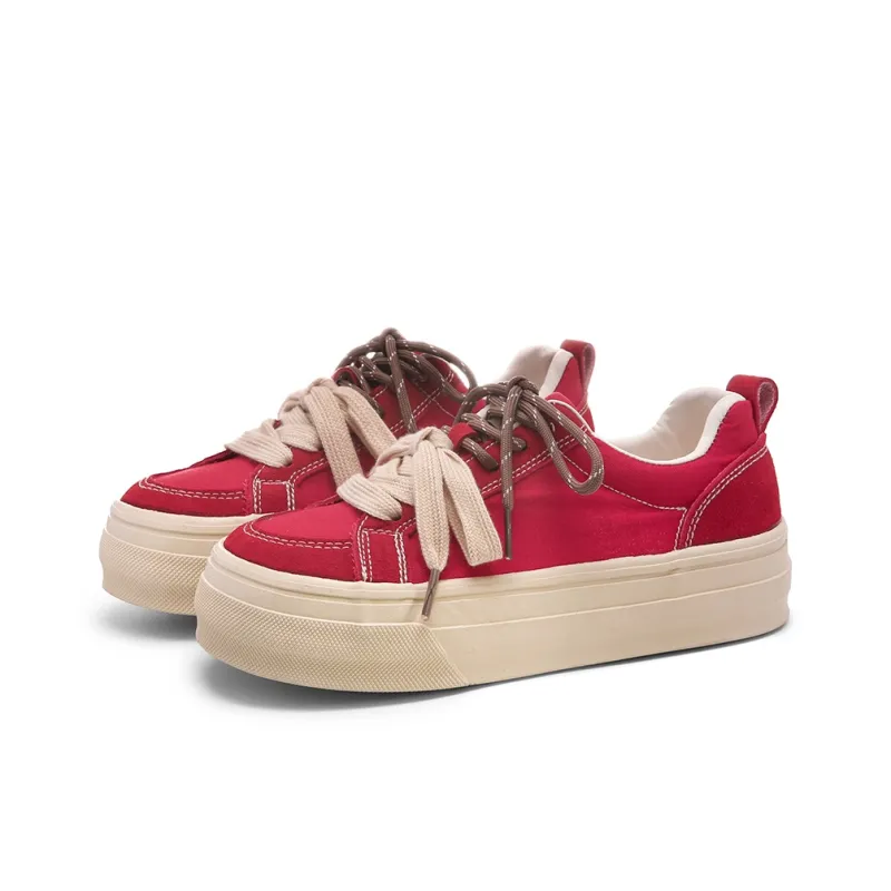 Cob Abrasion Resistant Lightweight Slip Resistant Low Top Canvas Shoes Women's-1