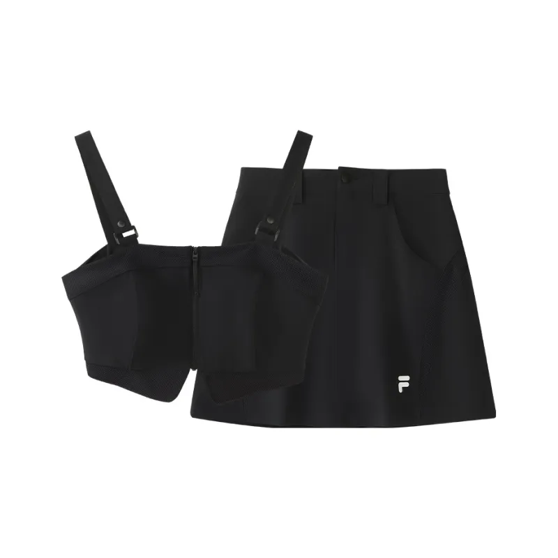 FILA FUSION FILA FUSION X Skirt Set Women's Jet Black BK-0