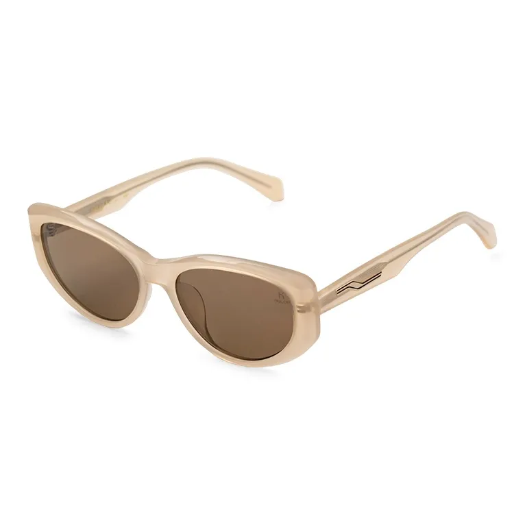 HELEN KELLER Plate Frame Cat Eye Sunglasses Unisex-10