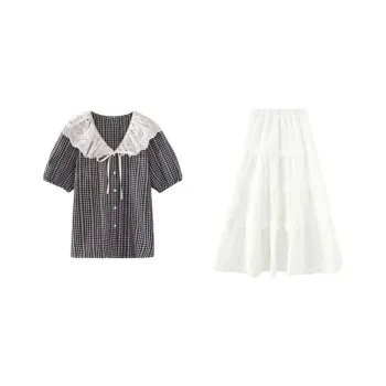 Incolore Two Piece Skirt Sets Women's