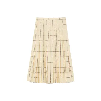 Loro Piana Casual Long Skirt Women's Beige