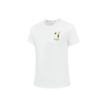 QIAODAN Sports Life Collection T Shirt Women's Jordan White