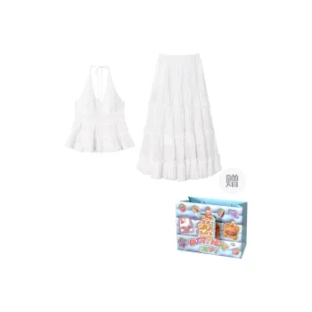 WOWI KCKS Skirt Set Women's White