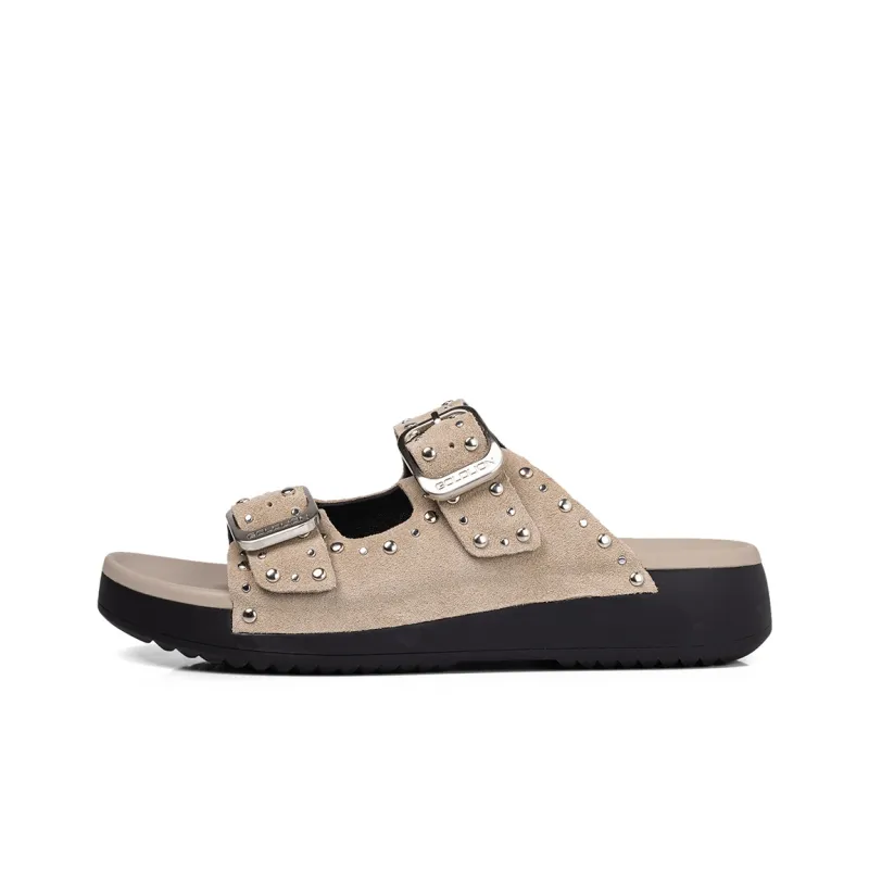GOLDLION Stud Slide Slippers Women's-0