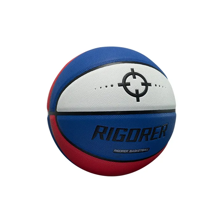 RIGORER RG600X Collection PU Basketball Dark Blue Red White Size 7 Ball Training Competition Unisex-1