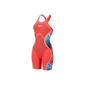 Speedo Intent 2.0 One-piece Swimsuit Women's Blue Red