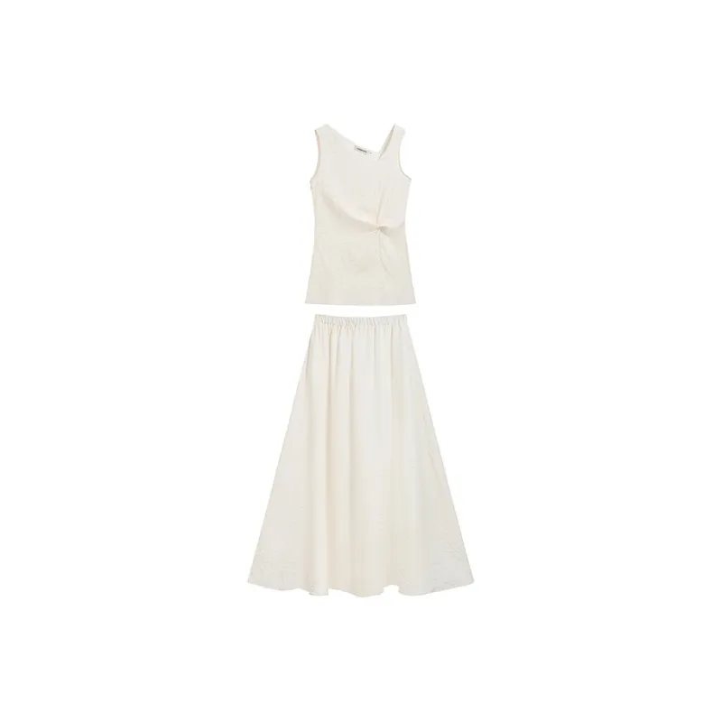 AHDO Two Piece Skirt Sets Women's-0
