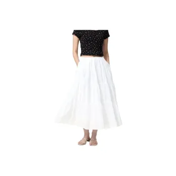 UNIQLO Casual Long Skirts Women's White