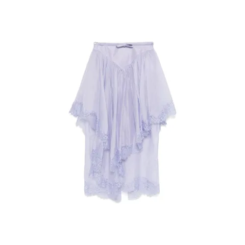 Zimmermann Crush Lace Midi Skirt