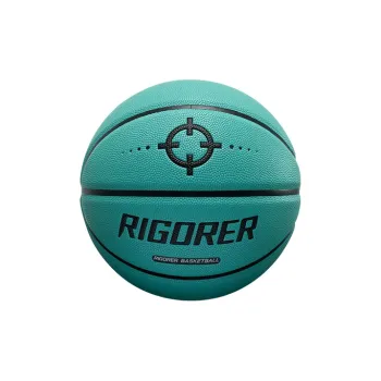 RIGORER RG600X Collection PU Basketball Tiffany Green Size 7 Ball Training Competition Unisex