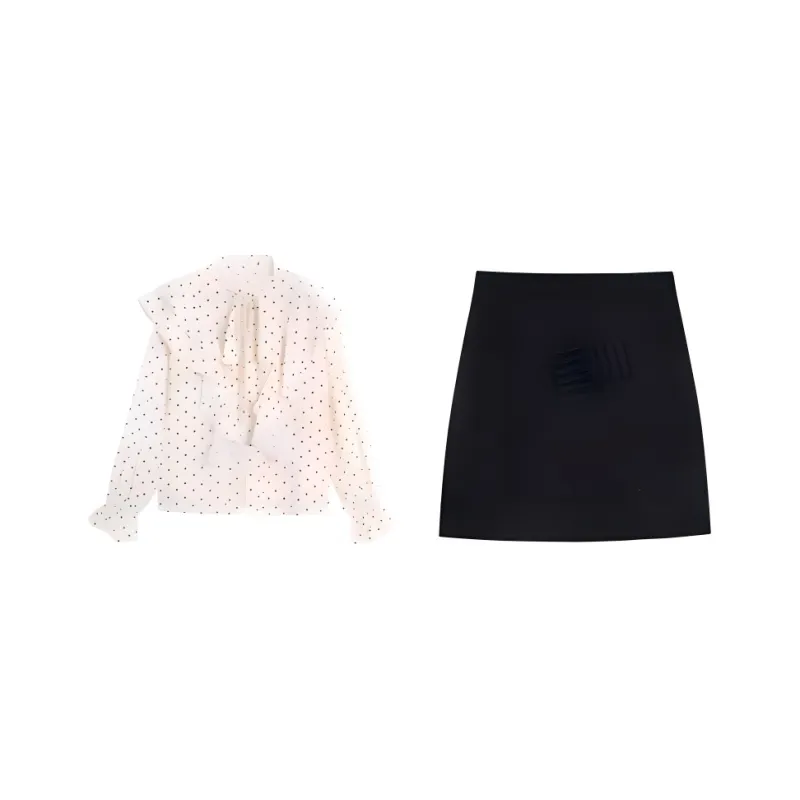 XIAOJUCHUANLI Skirt Set Women's-0