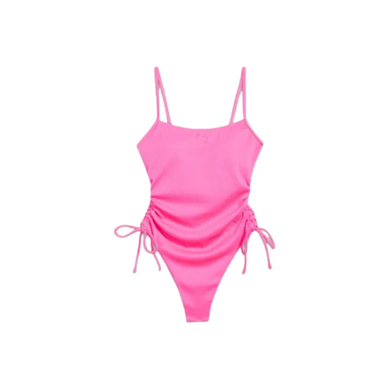PUMA Traje De Baño Con Fruncidos Para Mujer-0