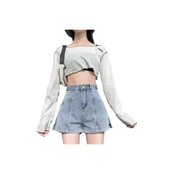 Mm Denim Shorts Women's