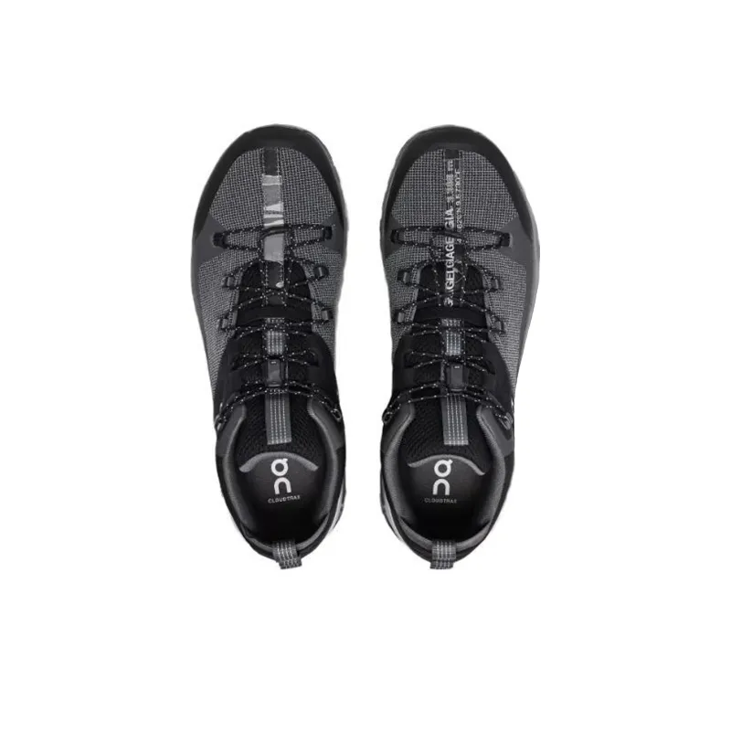 On Cloudtra Breathable Mid Top Outdoor Shoes Men's Black-2