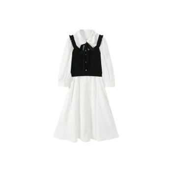 EICHITOO Skirt Set Women's Bleached Trim