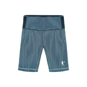 QIAODAN Sports Shorts Women's Smart Green/Lightning Blue/Black