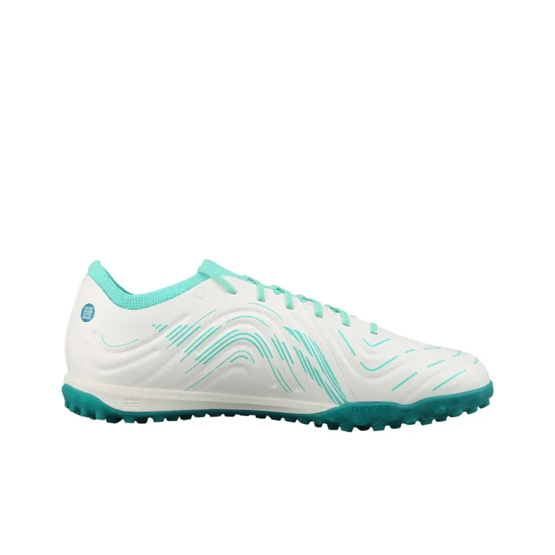 LiNing TF Rubber Broken Studs Artificial Ground Anti Slip Wear Resistant Soccer Shoes Unisex White Green-1