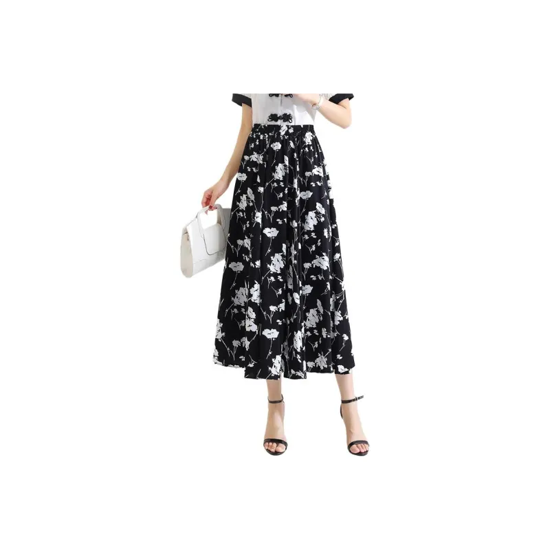 La Chapelle Casual Long Skirt Women's-3