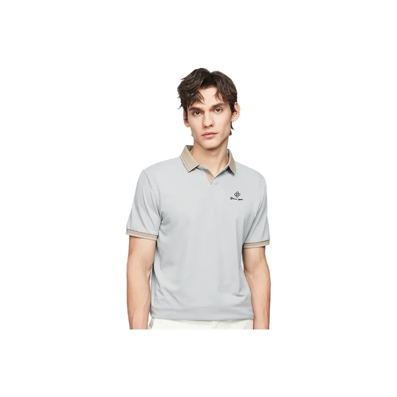 Red bean Polo Shirts Men-12