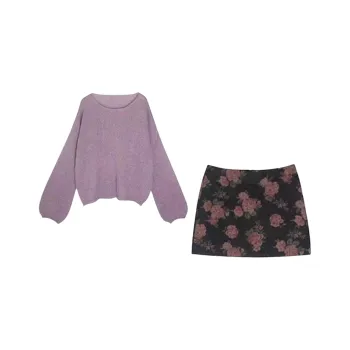 JOSR Two Piece Skirt Sets Women's