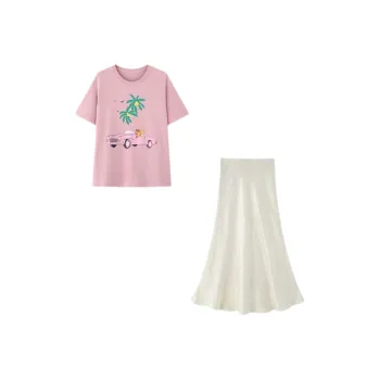 ABBY GODDESS Two Piece Skirt Sets Women's