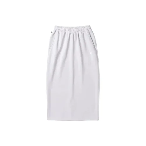 Converse TRACK STRAIGHT SKIRT LDS Casual Long Skirts Women's White