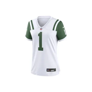 Nike Sauce Gardner New York Jets Soccer Jerseys Women's White