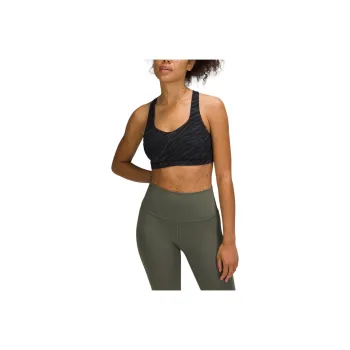 Lululemon Free To Be Serene Sports Underwear Women's Camouflage Deep Coal Mixed Color