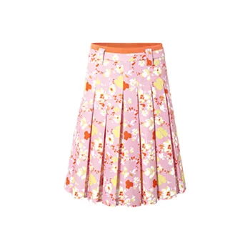 COVER TIME Casual Long Skirt Women's Pink
