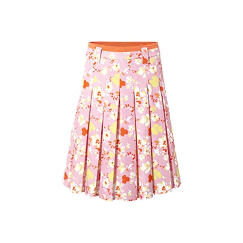 COVER TIME Casual Long Skirt Women's Pink