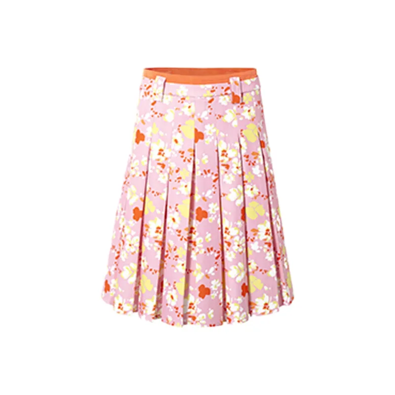 COVER TIME Casual Long Skirt Women's Pink-0