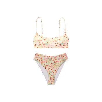 Victoria's Secret Swimsuit Set Women's Set Beige