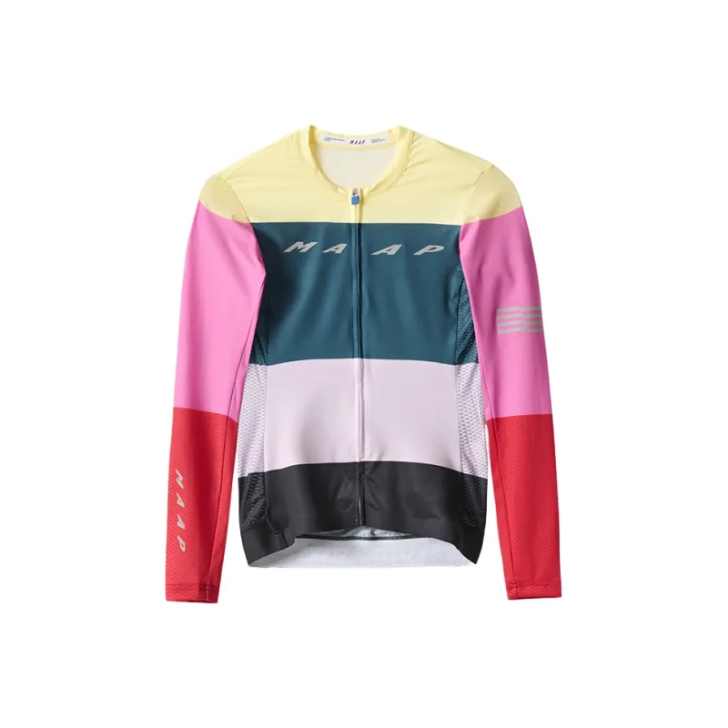 MAAP Level Pro Air LS Jersey 2.0 Cycling Clothing Women's Multicolor-0
