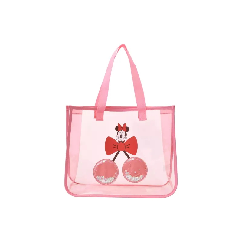 Disney PVC Tote Bag, Shopping Bag, Handbag Kids' Pink-0