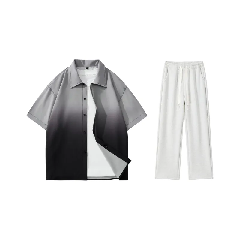 LA'T.WEEKEND Shirt Matching Set Unisex-82