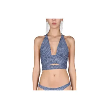 Magda Butrym Monogram Bikini Top