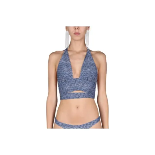 Magda Butrym Pearl detailed Bandeau Bikini Top