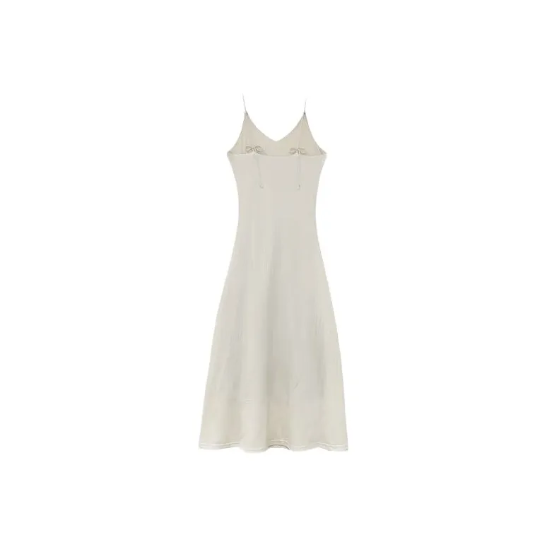 KYKW Slip Dresses Women's Apricot-1