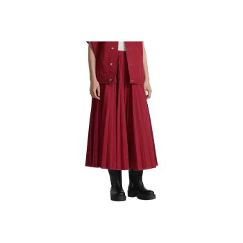 DIOR SS25 Casual Long Skirts Women's Red