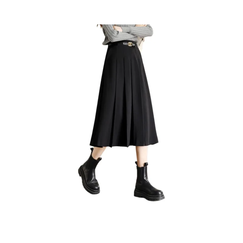 HIPPIEMISS Casual Long Skirts Women's-5