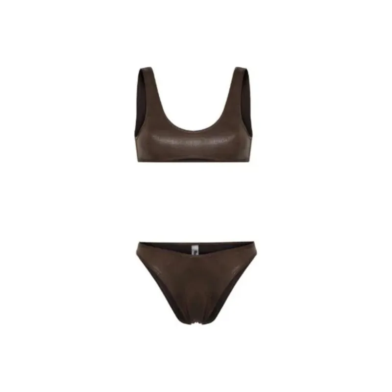 REINA OLGA Bikini Women's Brown-0
