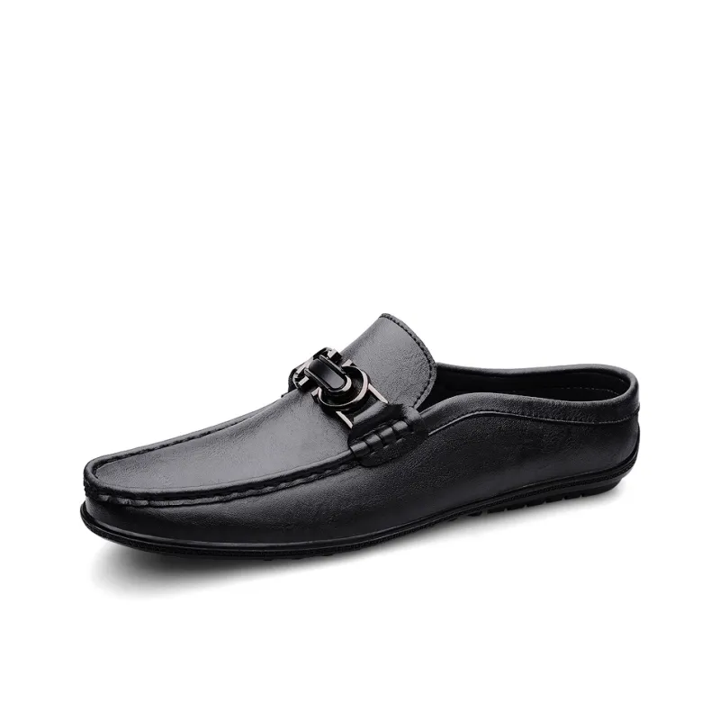 British Knights Slip Resistant Closed Toe Slippers Men's Black-1