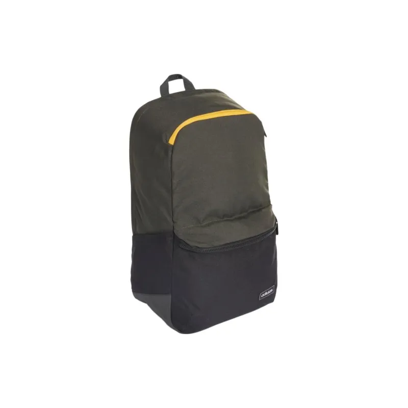 Adidas Polyester Backpack Unisex Black & Yellow Brown-1