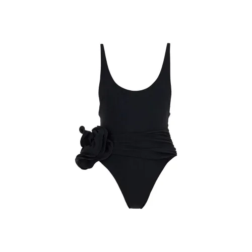 Magda Butrym Floral appliqué Swimsuit
