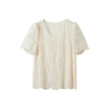 Hang Yi Court Shirts Women's White