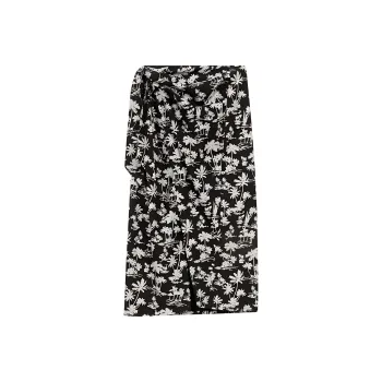 Maje Casual Long Skirts Women's Black