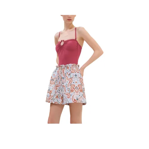 HERMES SS25 Beach Shorts Women's Salt White