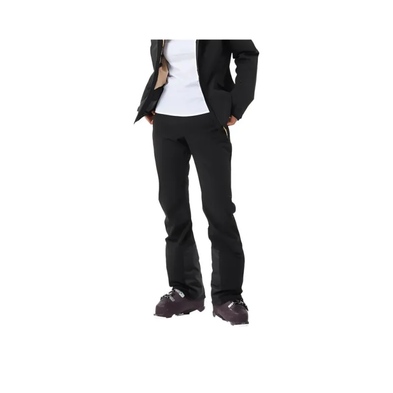 DECATHLON 500 Series WEDZE SKI Ski Pants Women's Smoky Black-0